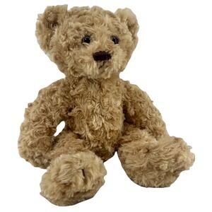 Chelsea Teddy Bear Co Plush Tan Curly Stuffed Bear 14" Soft CT940 EUC‎